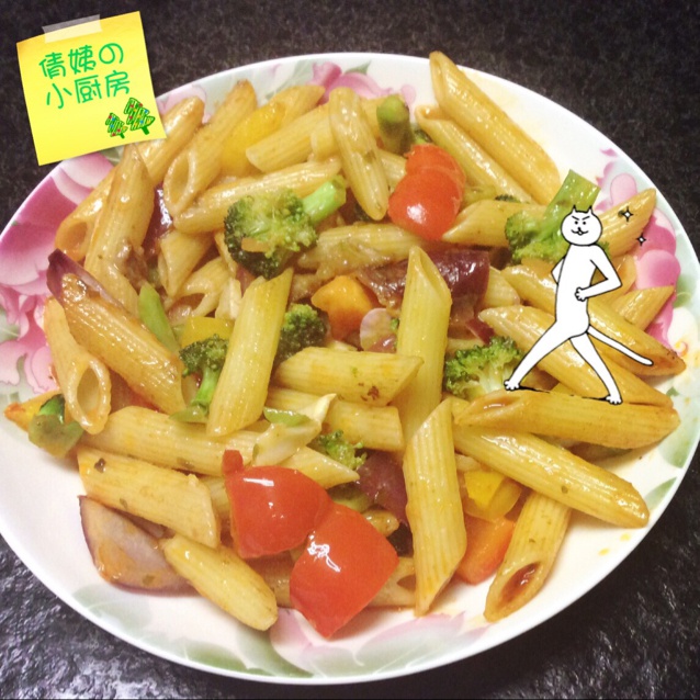 家庭100种意面｜番茄肉酱通心粉