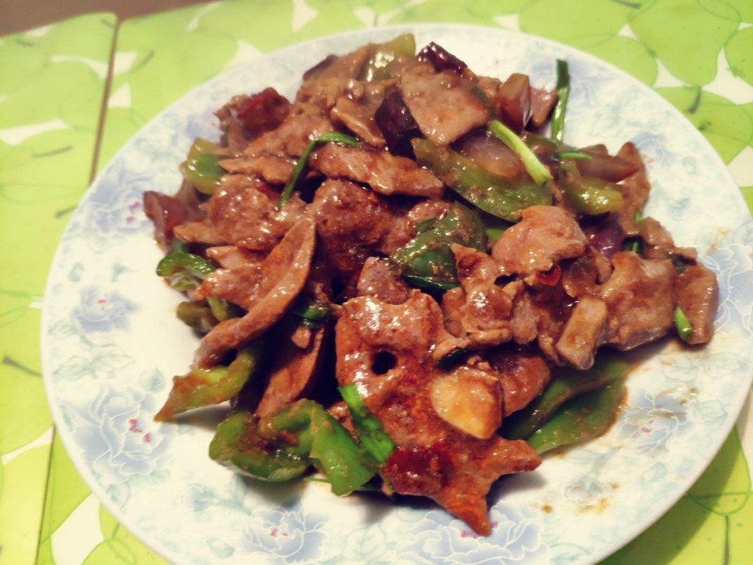 嫩炒猪肝