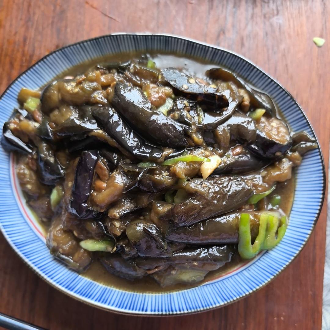 下饭神菜 酱爆茄子