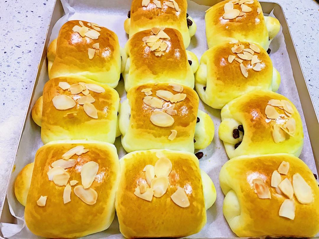蜂蜜淡奶油面包#美味排包#