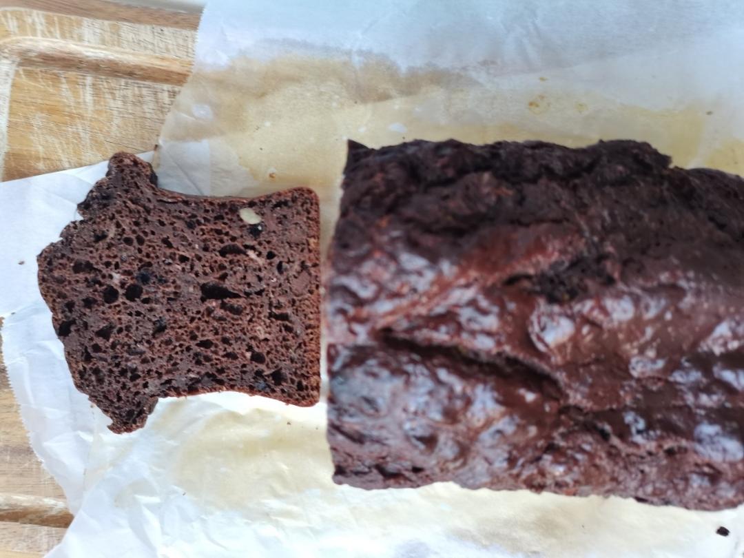 巧克力西葫芦快手面包（健康巧克力“蛋糕”）丨健康·烘焙