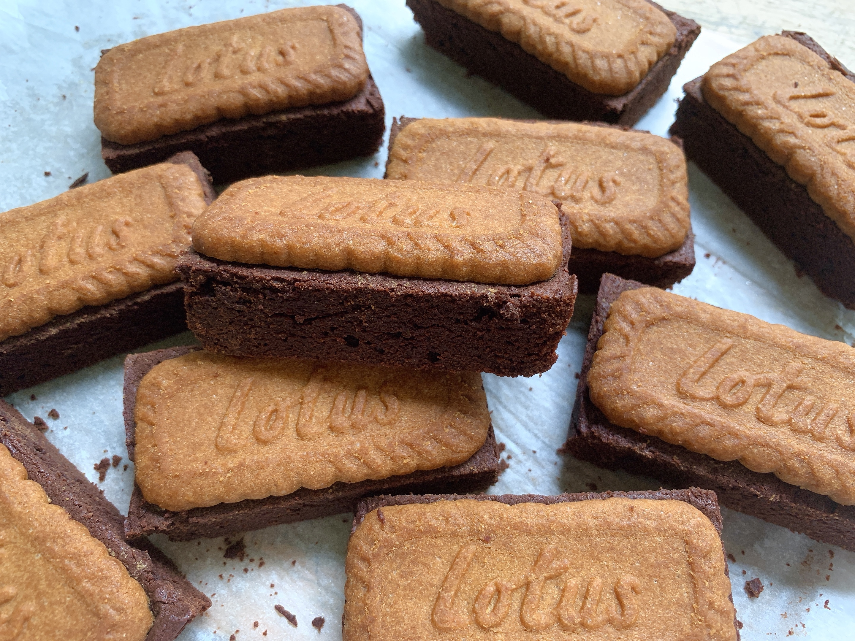 焦糖饼干巧克力🍫布朗尼的做法