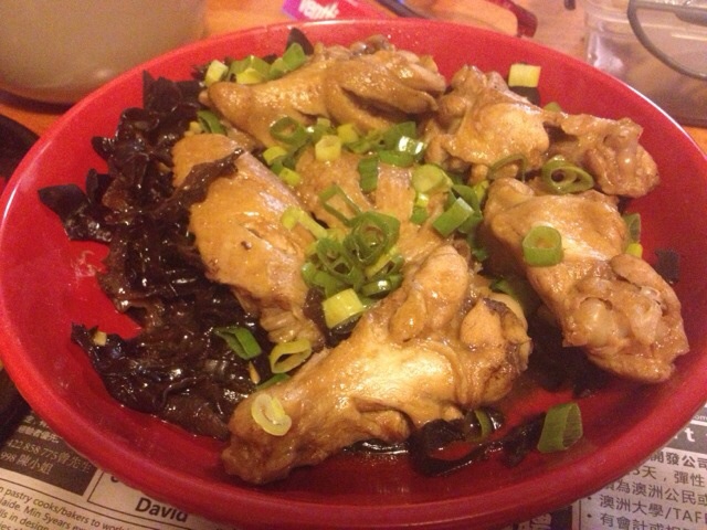 黑木耳蒸鸡翅
