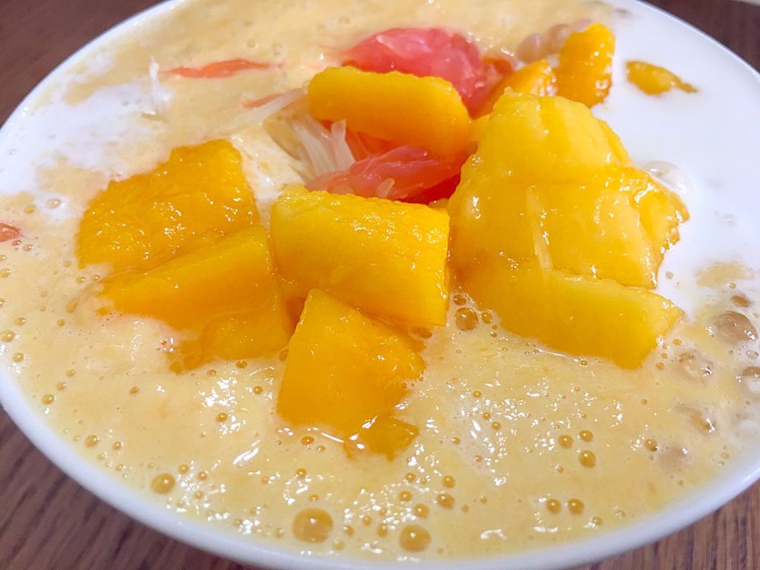 不输甜品店的杨枝甘露