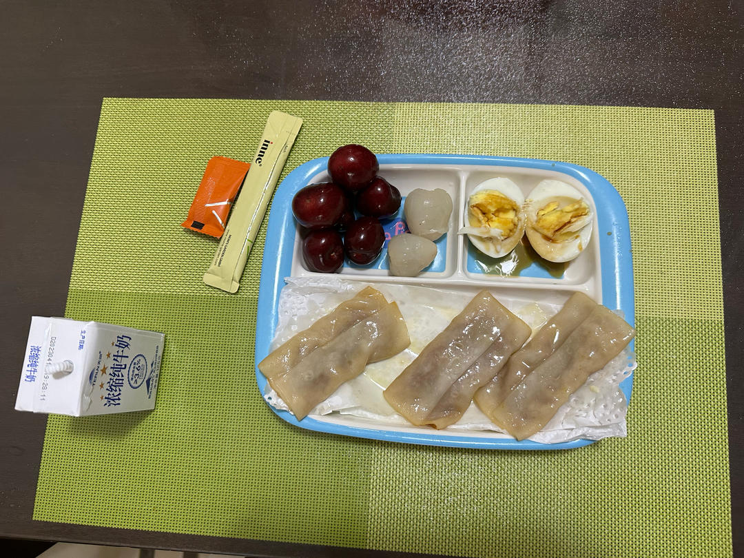 极度挑食儿童的早餐记录
