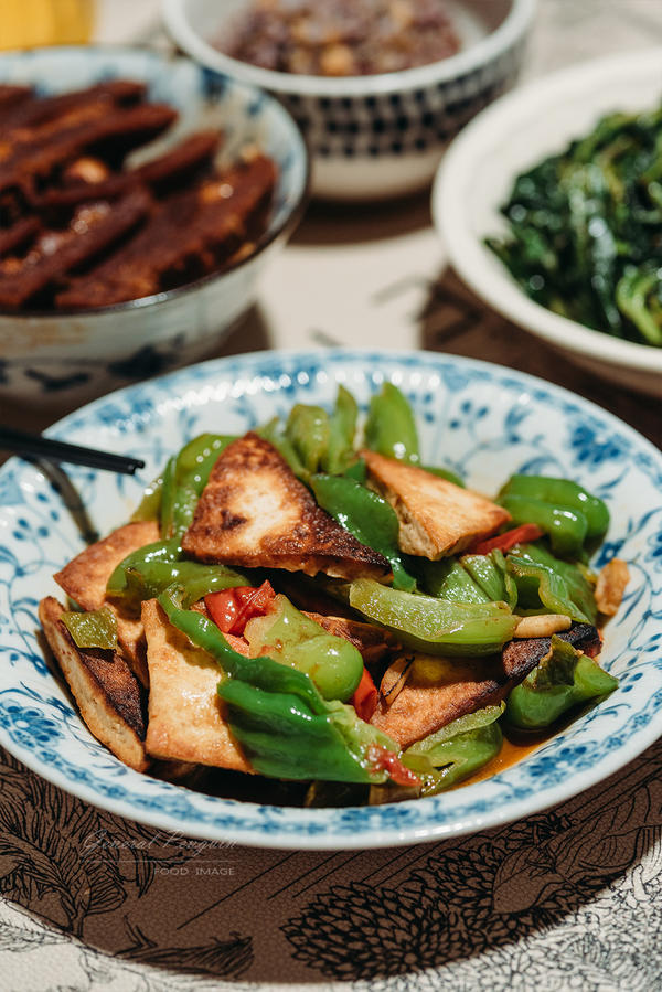 素食亦美味之豆腐好吃篇『☘️家常尖椒豆腐☘️』