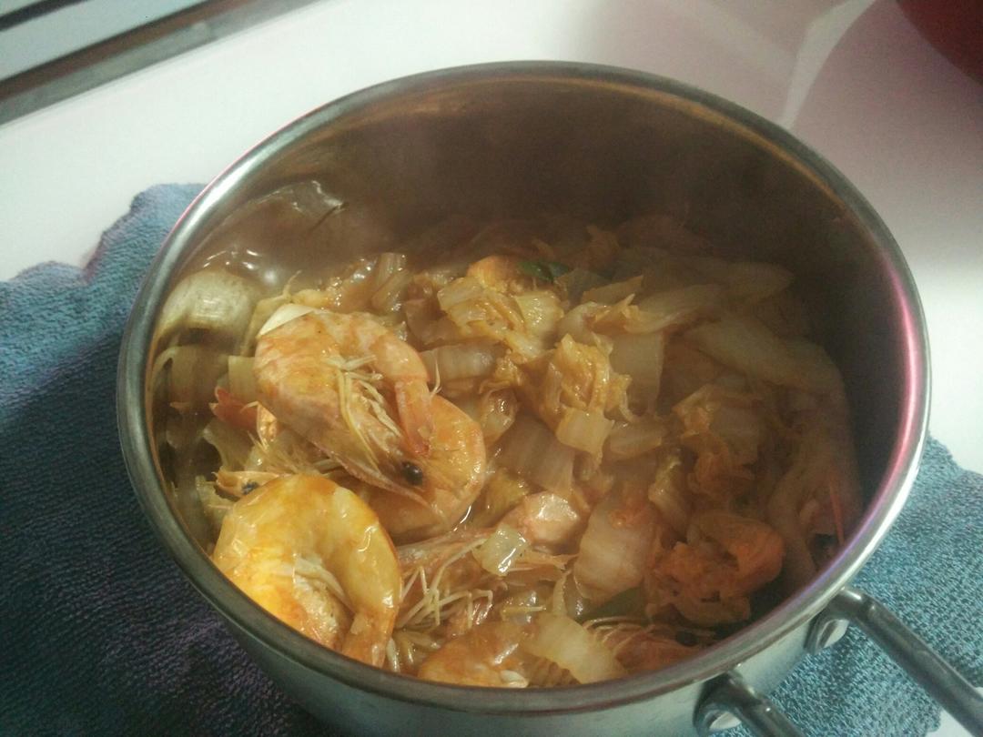 鲁式“四勺”白菜虾