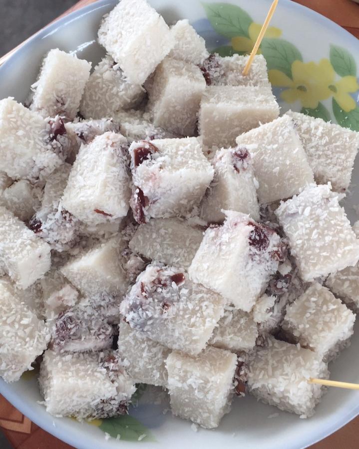 [无奶油]椰奶冻/椰丝小方