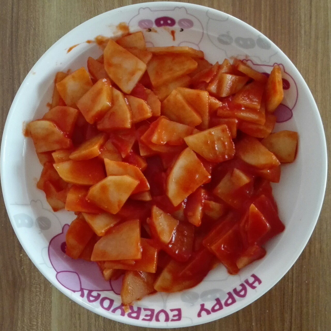 西红柿土豆片