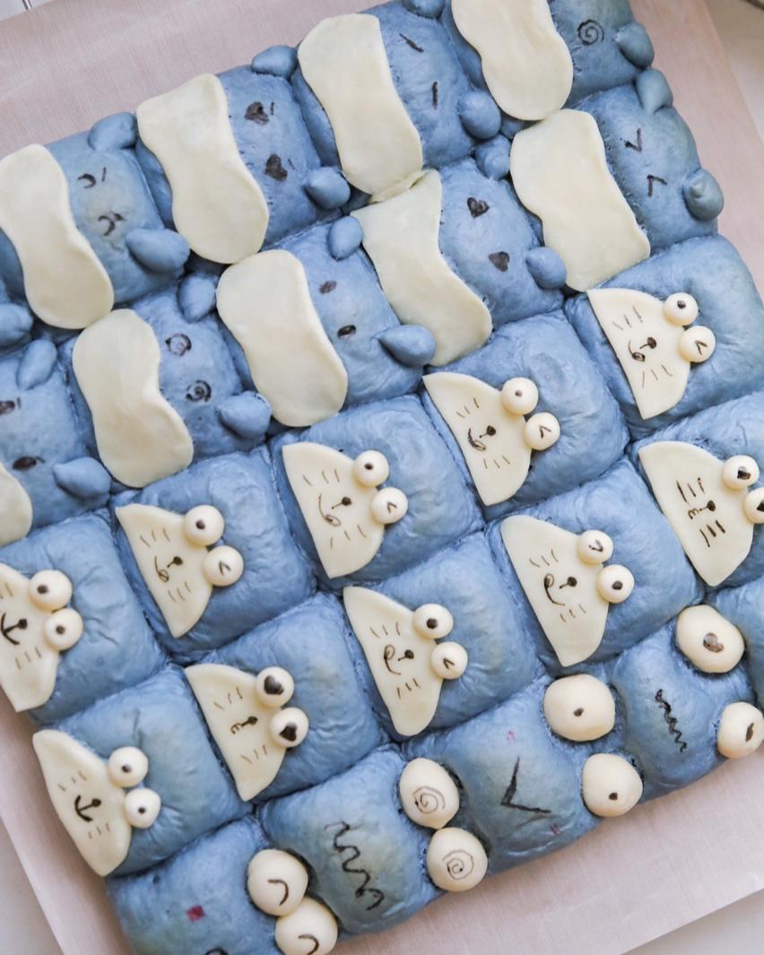 青蛙挤挤小面包