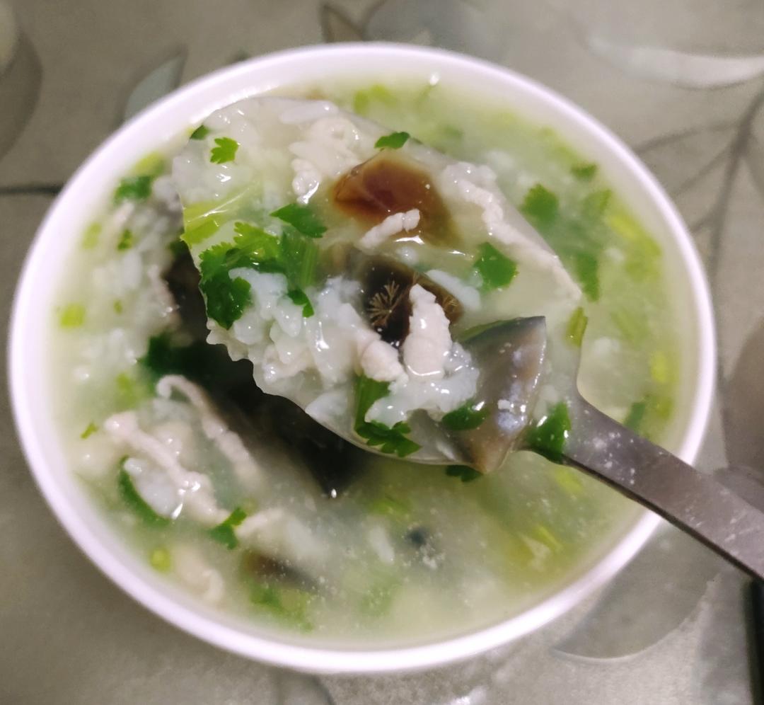 皮蛋瘦肉粥
