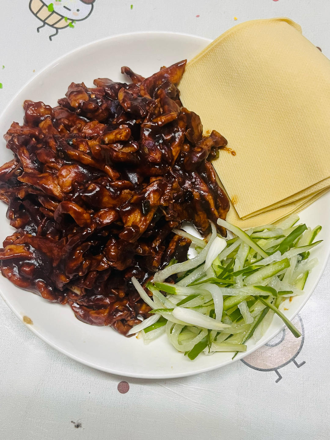 京酱肉丝
