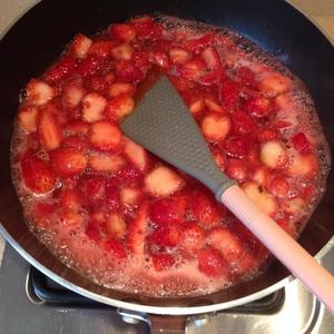 冰糖桂花草莓酱的做法 步骤5