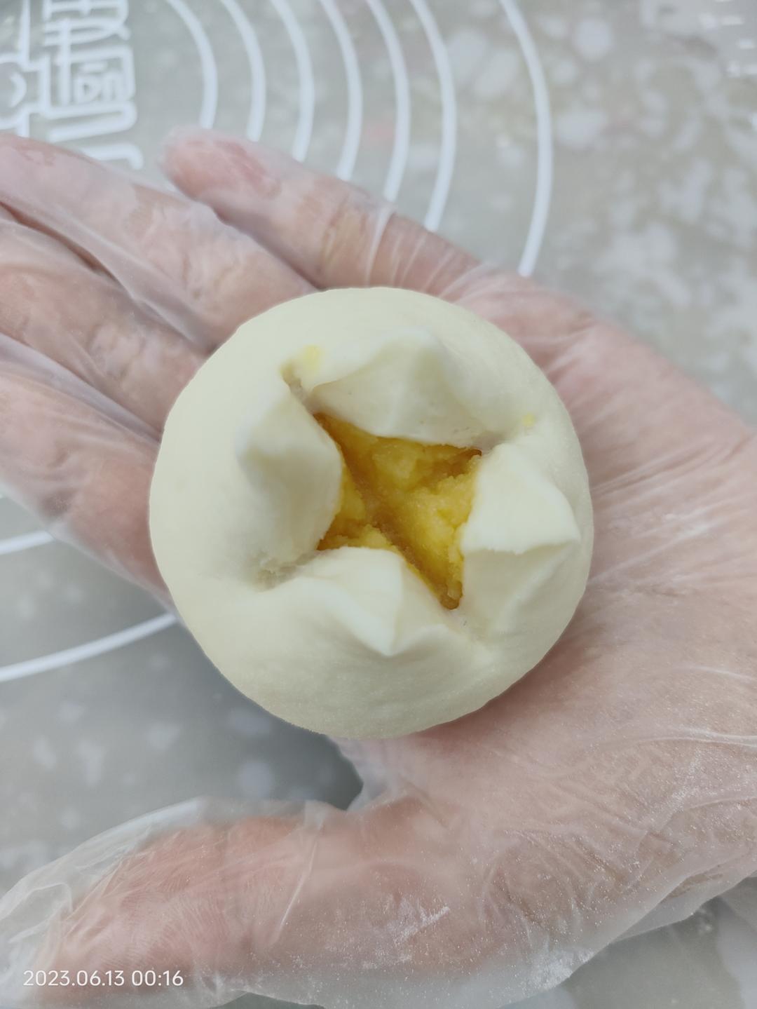 奶黄馅儿和奶黄包