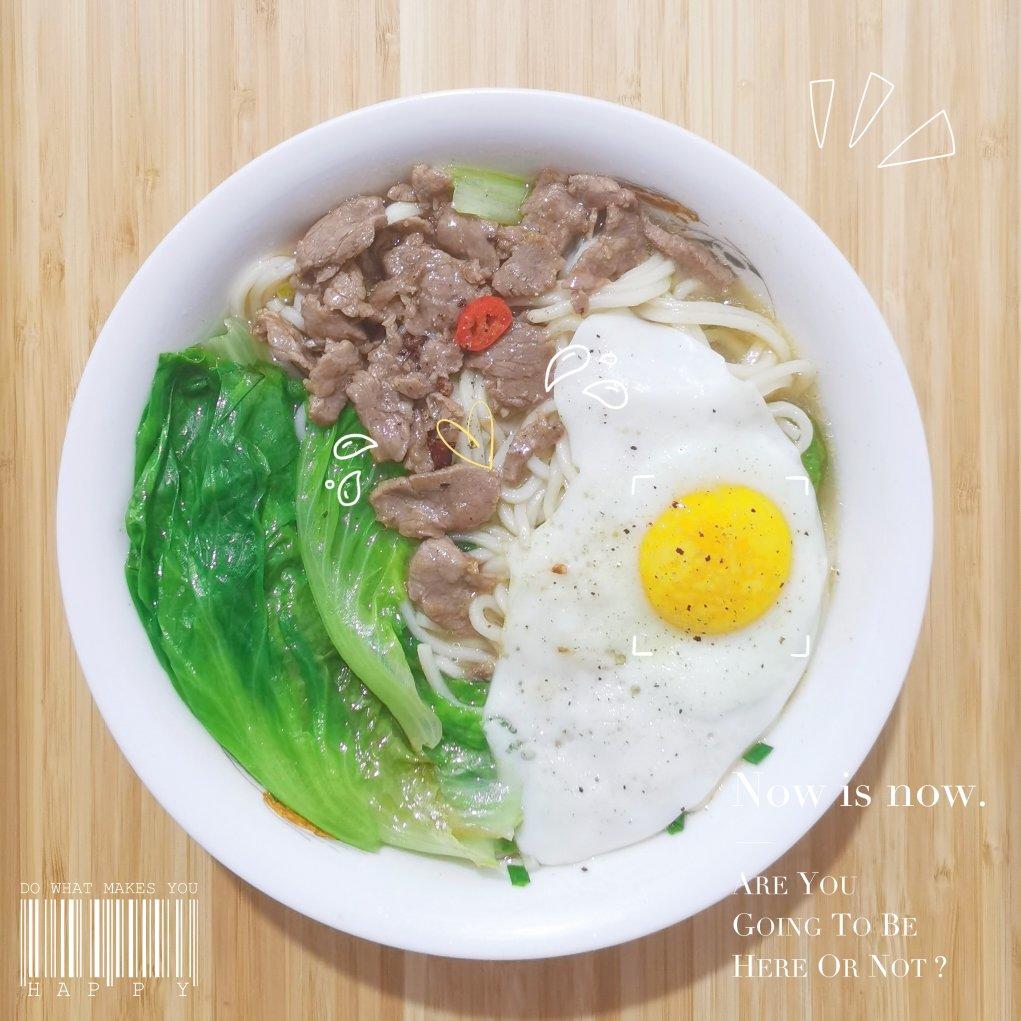 一碗热汤面