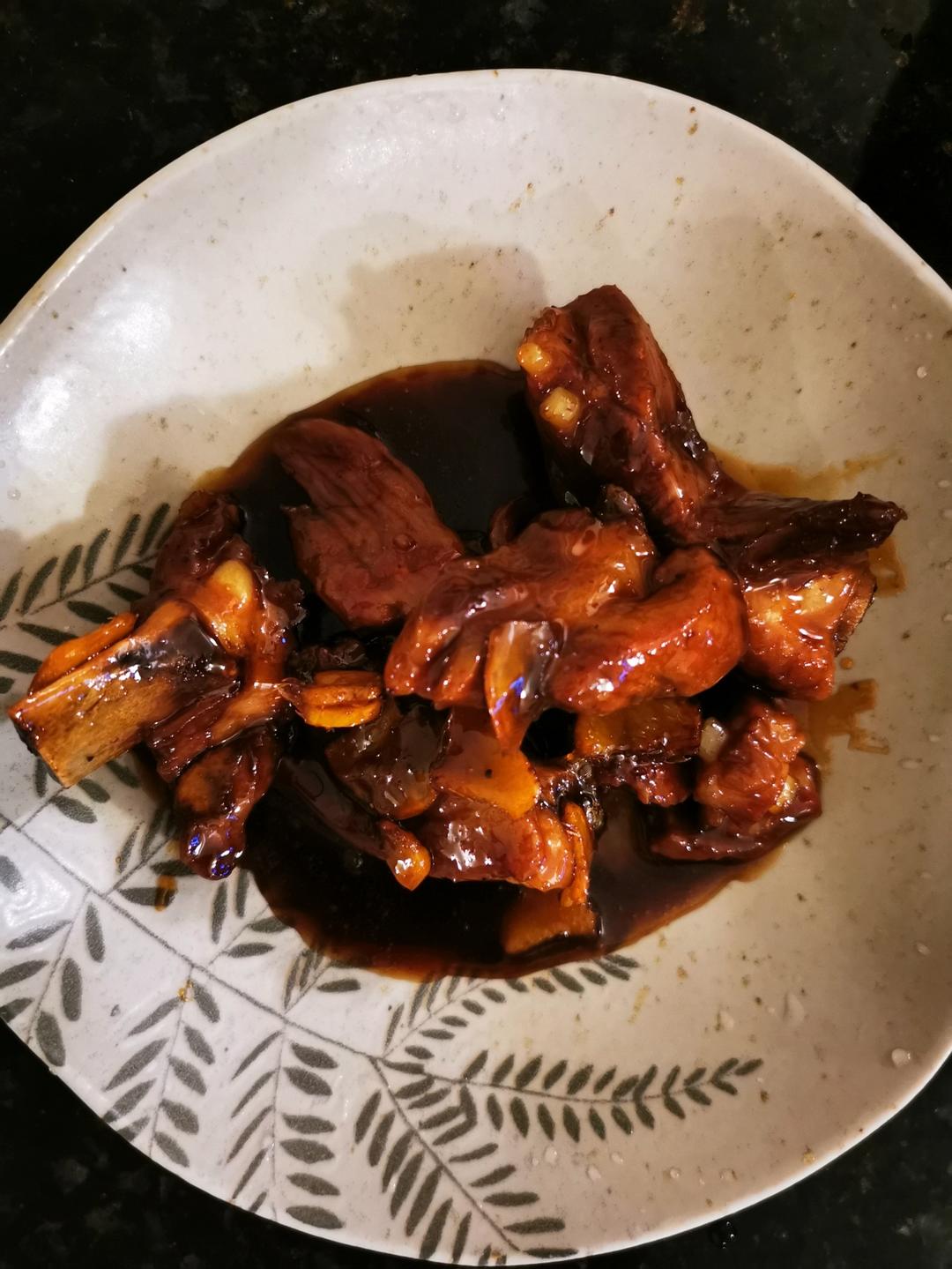 糖醋排骨/糖醋小排（不放油）（12345口诀做出正宗上海本帮）