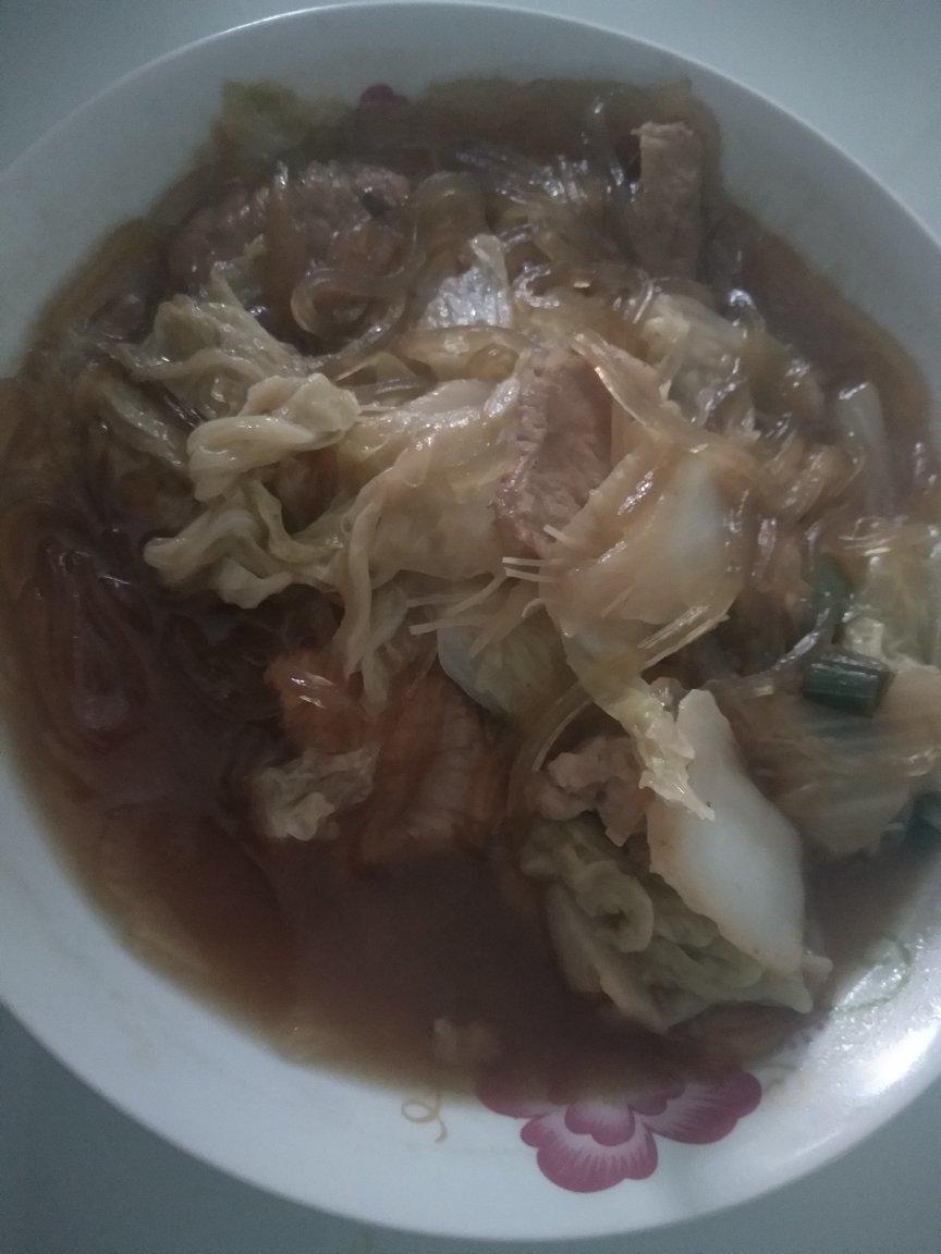 白菜炖粉条
