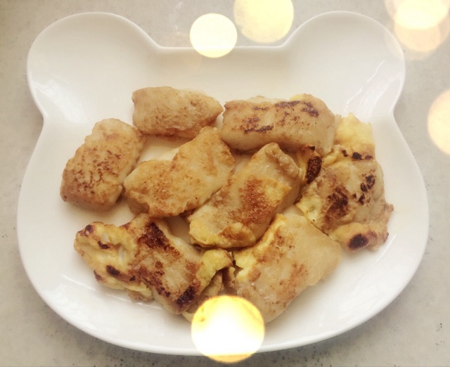蛋煎鱼片