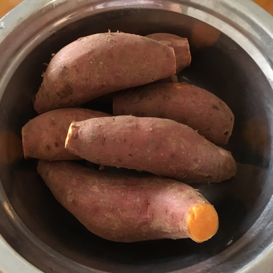 yukiho做的蒸红薯