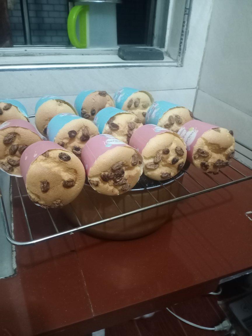 纸杯蛋糕 8寸戚风蛋糕的量