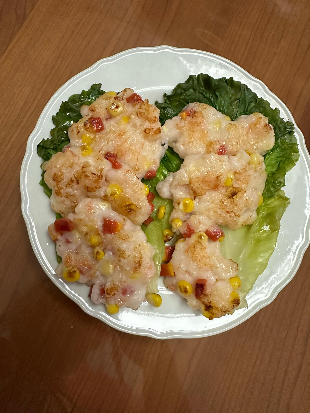 香煎虾饼