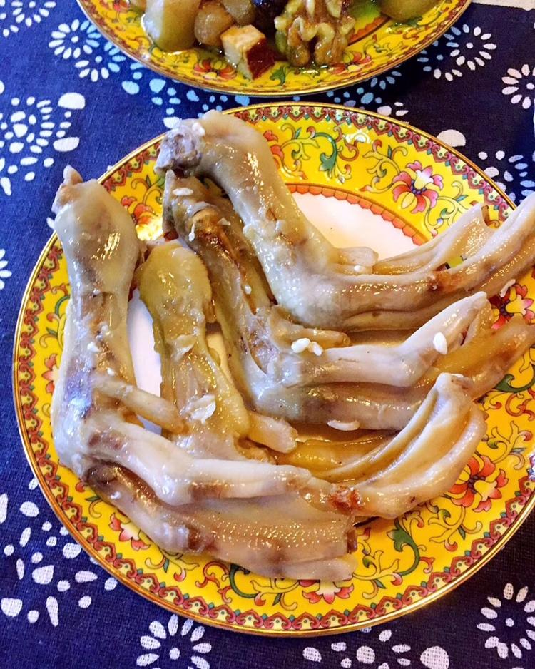 【红楼寻味系列】糟鹅掌鸭信