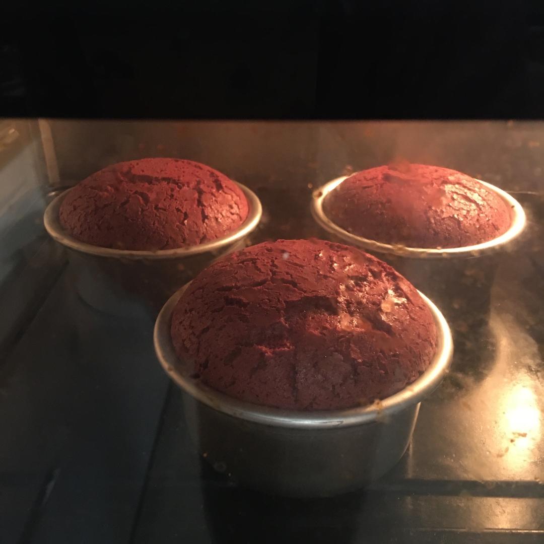 暖心红丝绒蛋糕［6寸绵软戚风版 ］