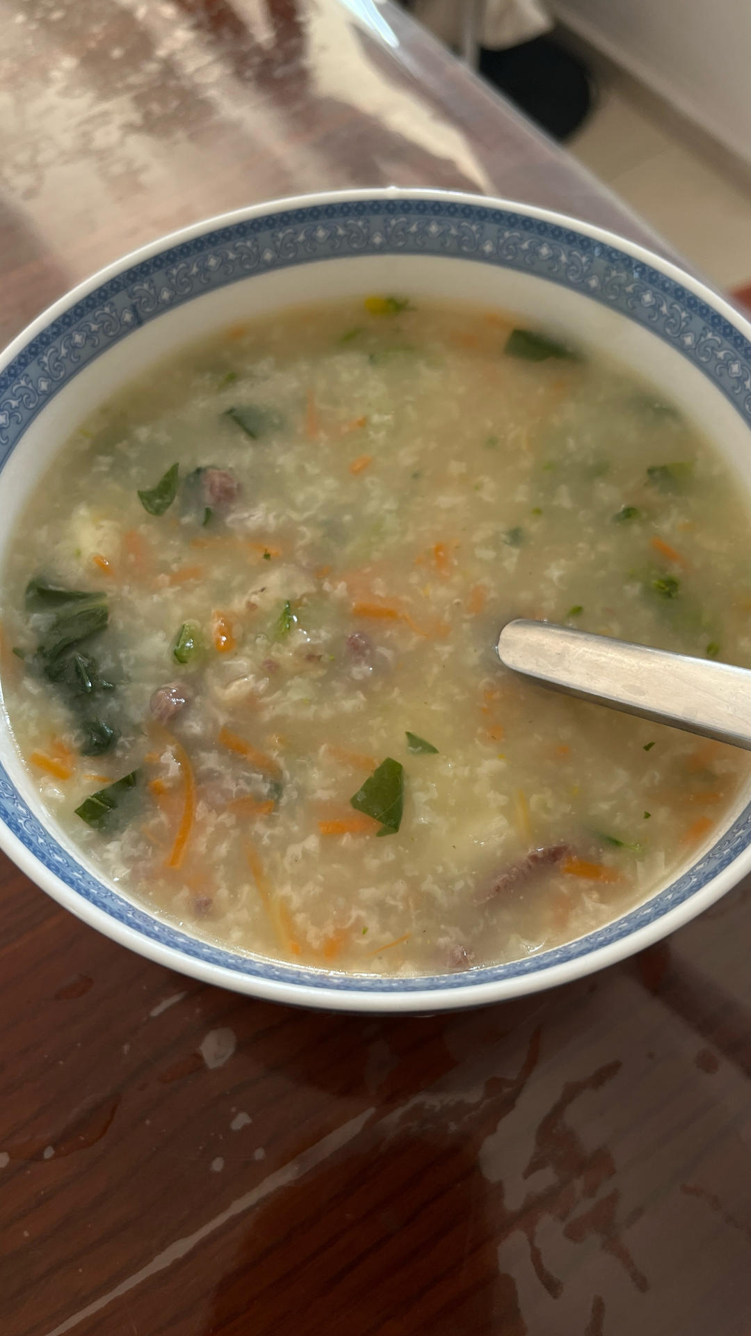 山药牛肉粥