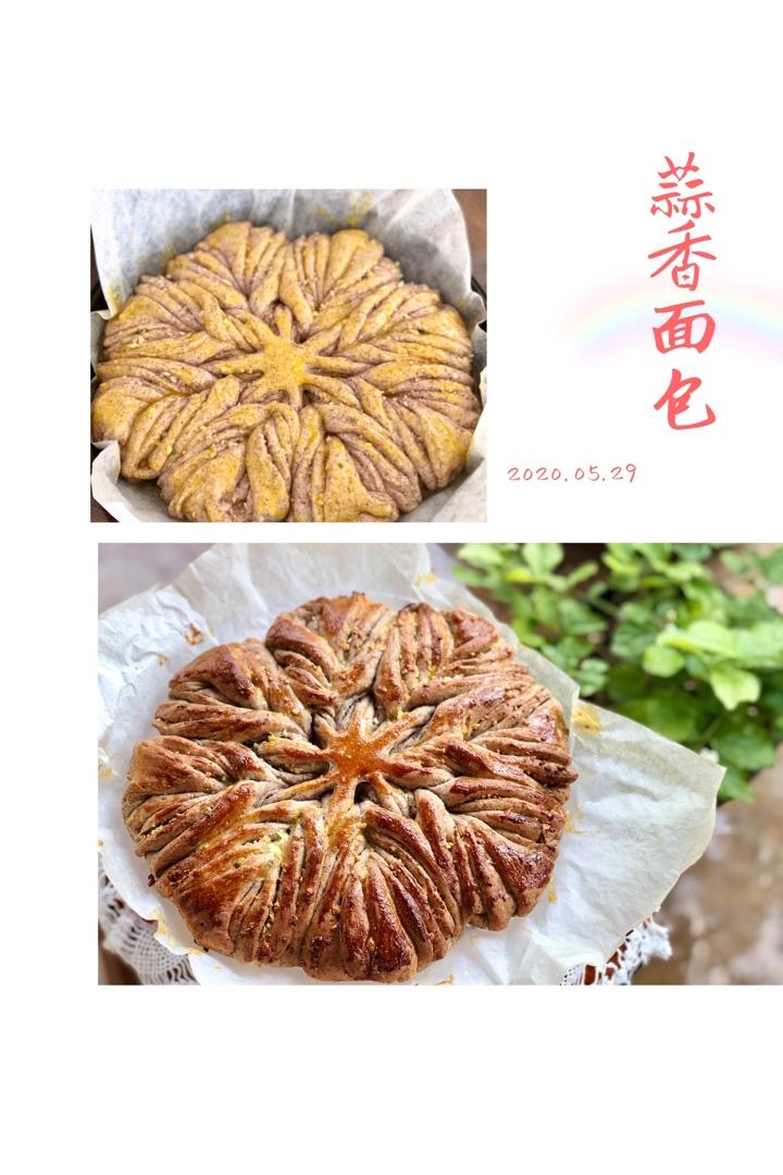 【小高姐】蒜香浓郁 造型优美 不用揉出手膜的面包