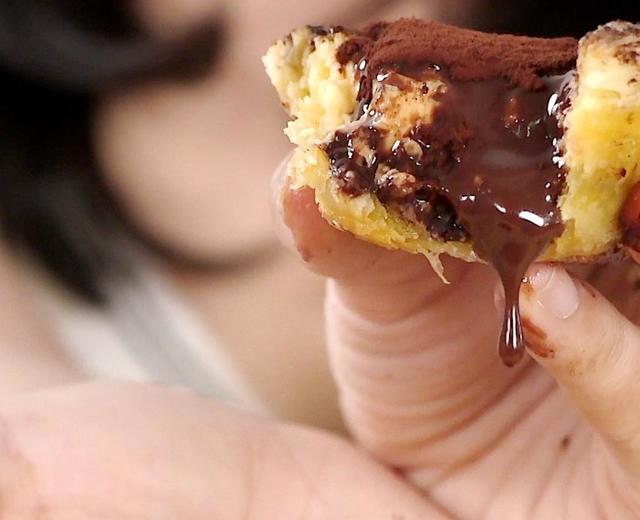 爆浆脏脏蛋挞的做法