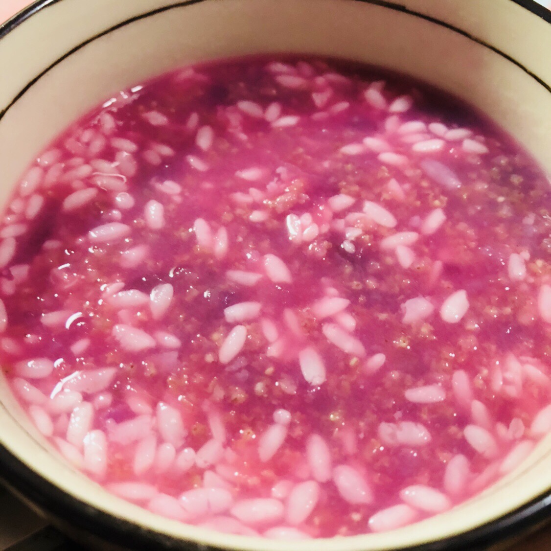 紫薯小米粥