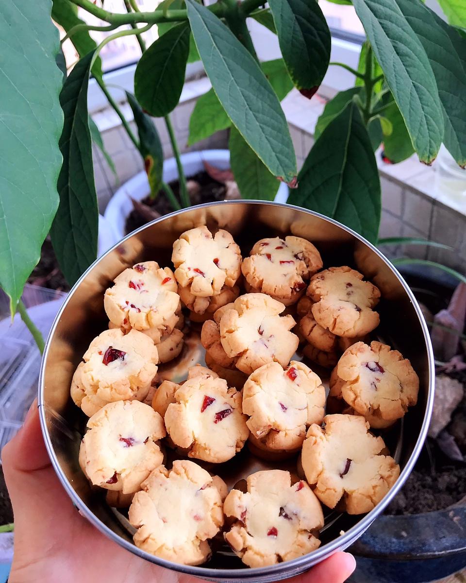 玛格丽特饼干（蔓越莓版）