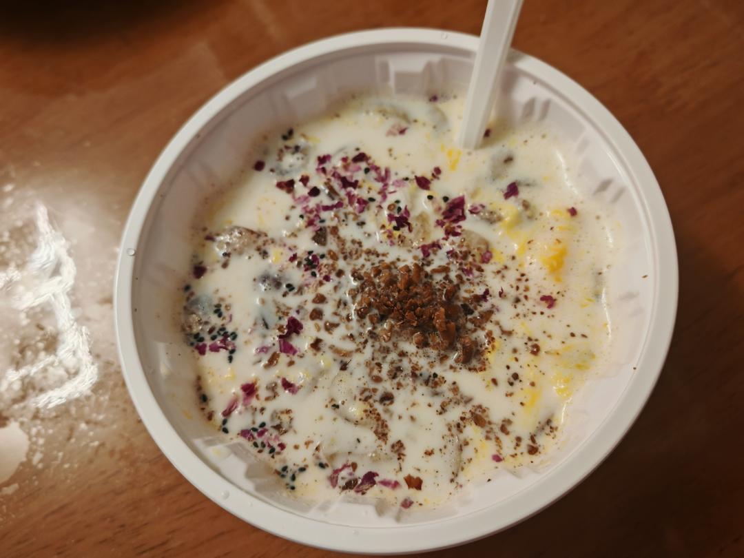复刻胖东来牛奶鸡蛋醪糟