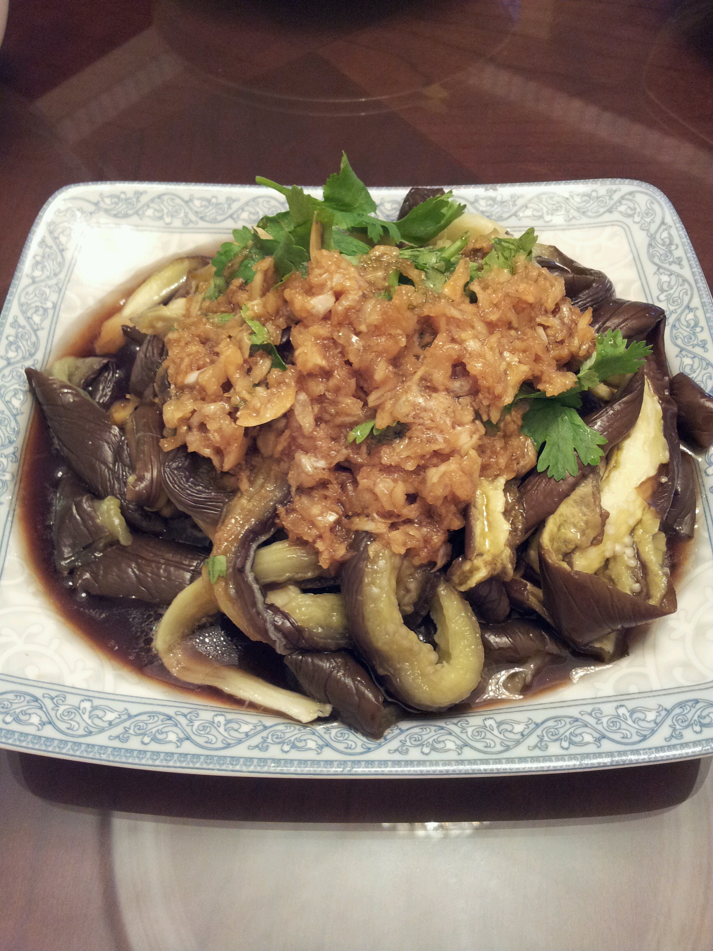 蒜泥手撕茄子