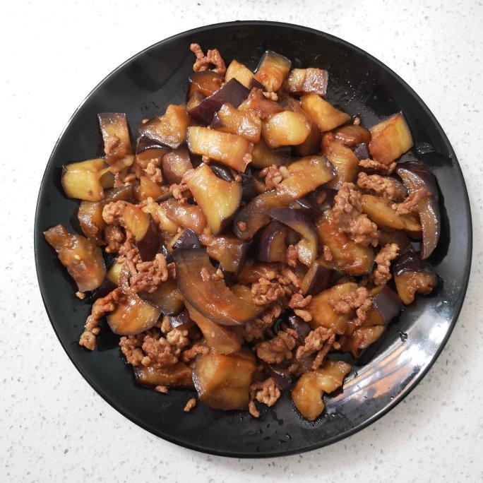 红烧肉沫茄子