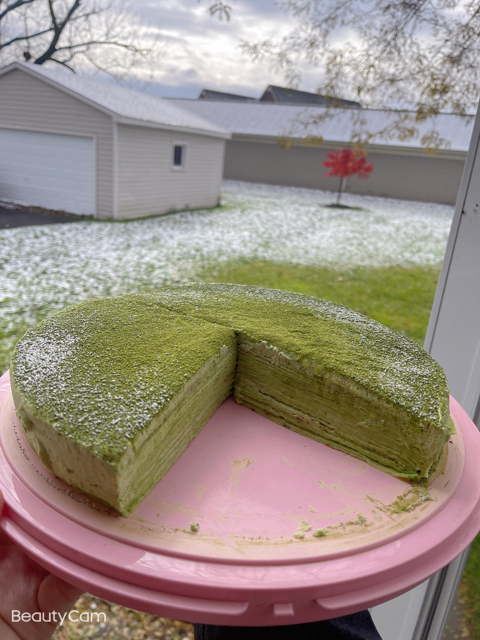 不用去LadyM自己做好吃的抹茶千层蛋糕🍰