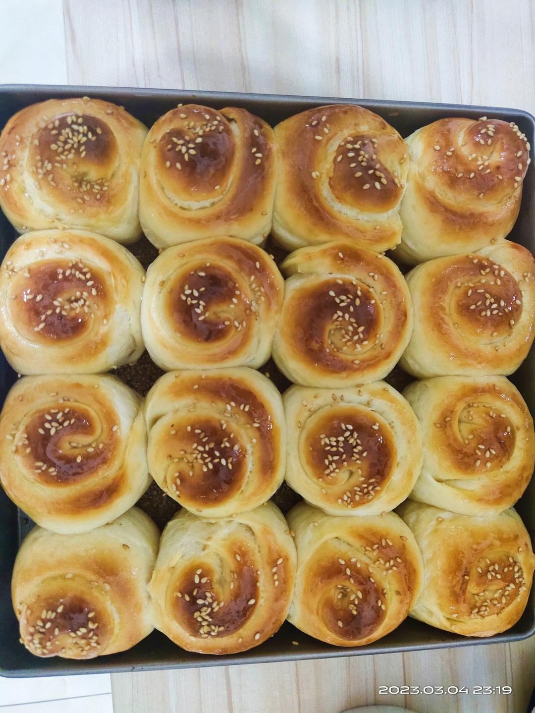 回忆中的味道！脆底蜂蜜小面包！