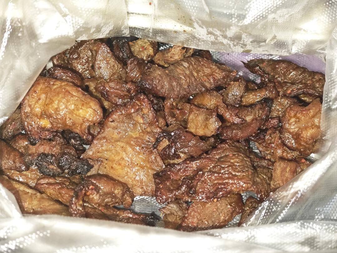 出游零食自己做｜香辣牛肉干（空气炸锅极简版）
