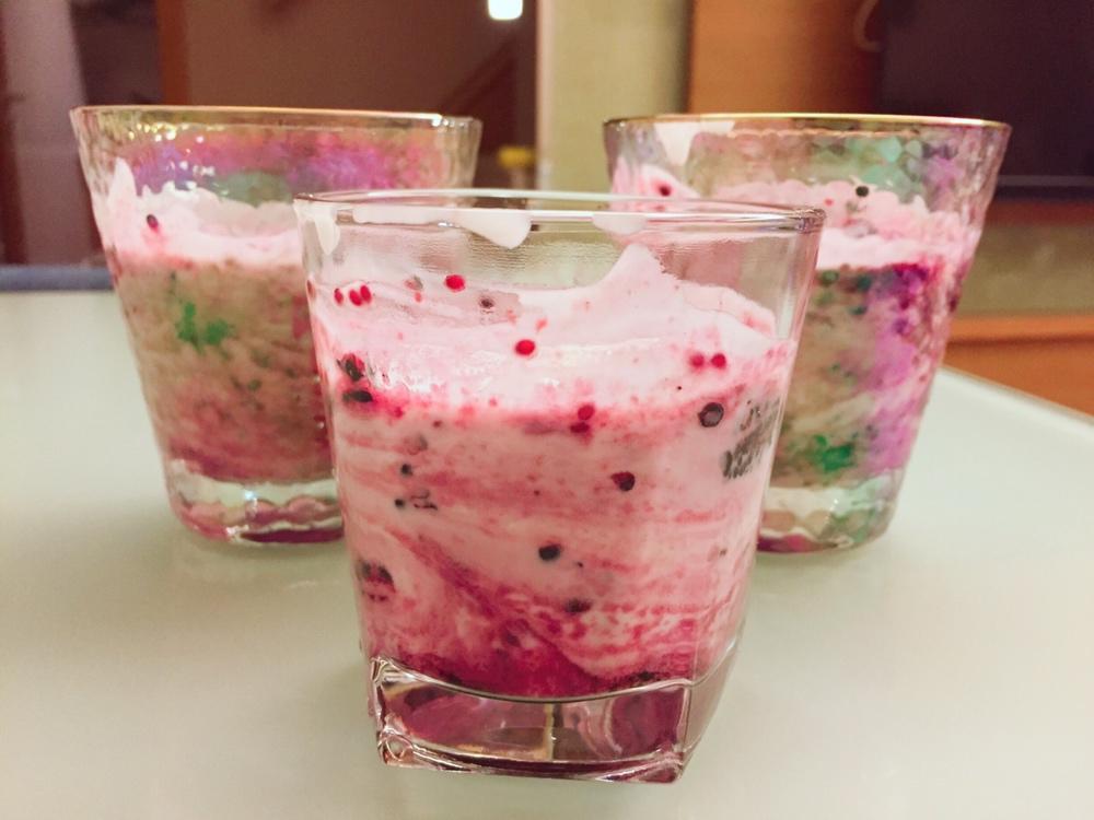 超简单の星空桑葚酸奶