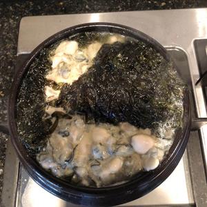 紫菜海蛎煲的做法 步骤4