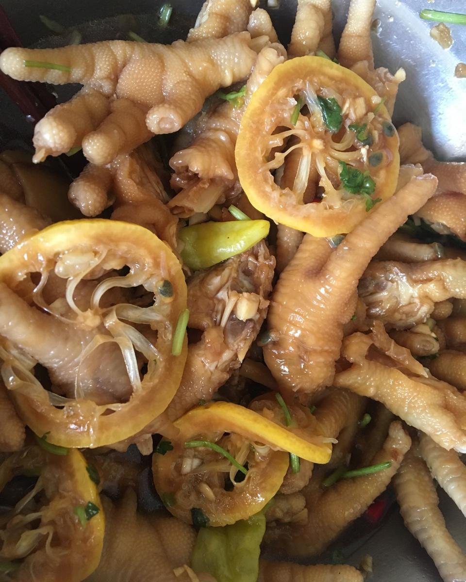 柠檬酸辣鸡爪         （抖音网红鸡爪）