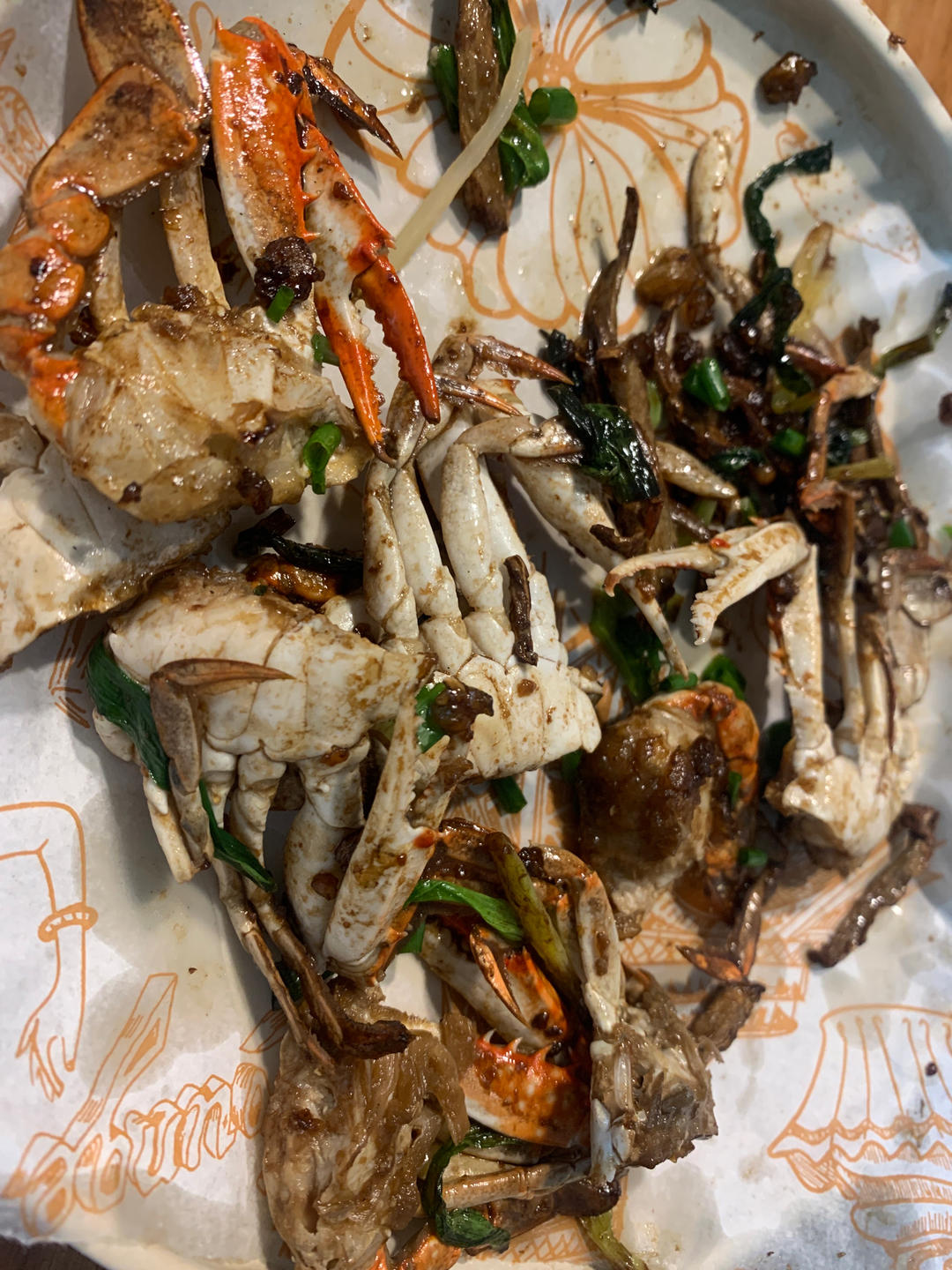 葱姜炒梭子蟹（very easy）