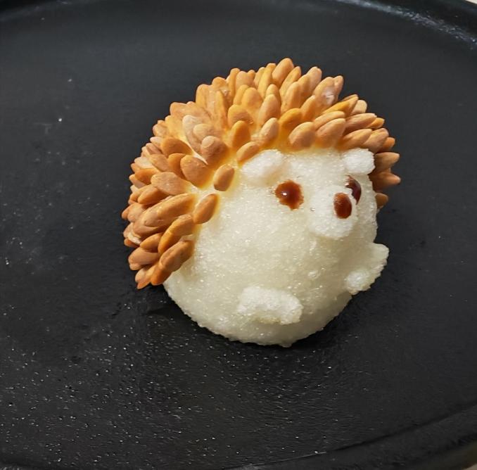 紫啧‼️刺猬都上桌了🙀