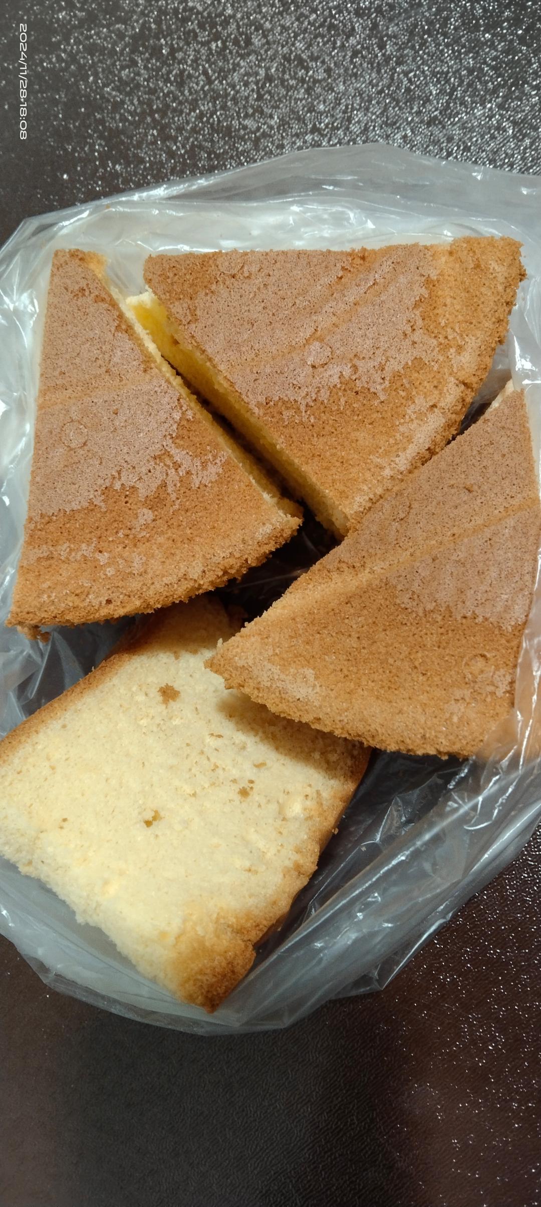 纸杯蛋糕 8寸戚风蛋糕的量