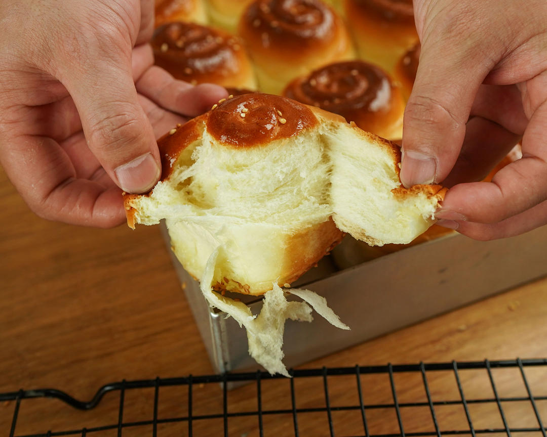 纯奶手撕吐司的做法 步骤1