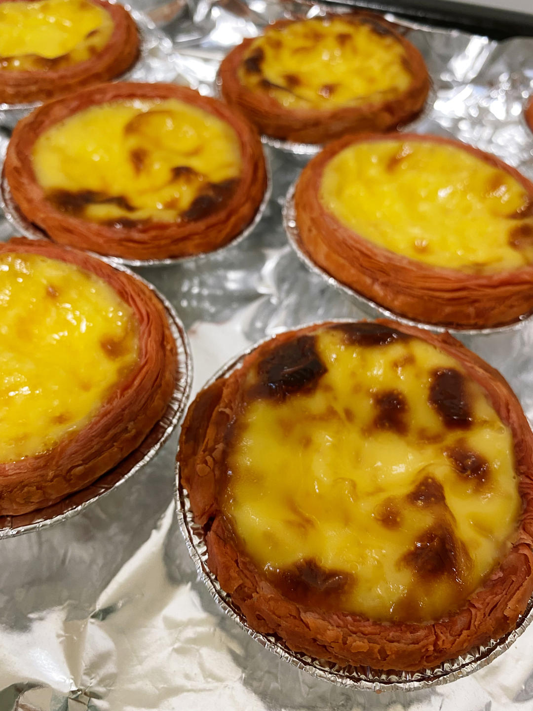 超嫩滑的葡式蛋挞(全蛋版)新手友好『秒杀KFC』