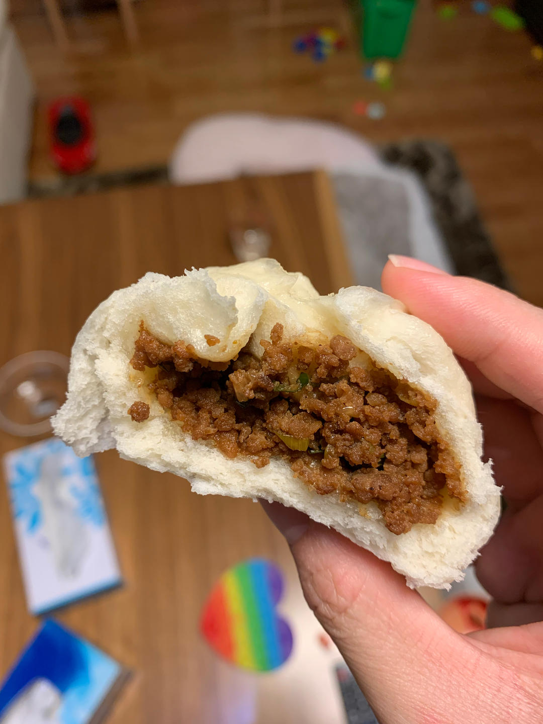 酱肉包 哎呀 太香了！