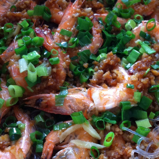 蒜蓉粉丝蒸大虾