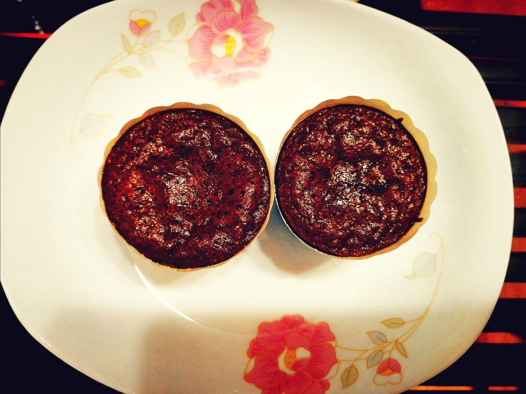 巧克力熔岩蛋糕(全图文超简单)