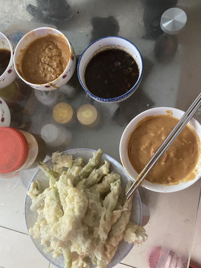 蔬菜沾片子（附蘸汁做法）